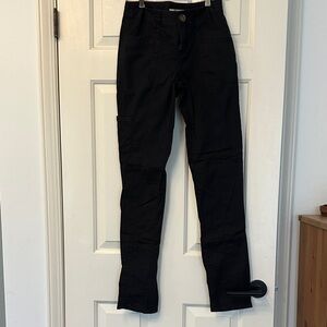 DKNY Women's Straight Leg Black Jeans